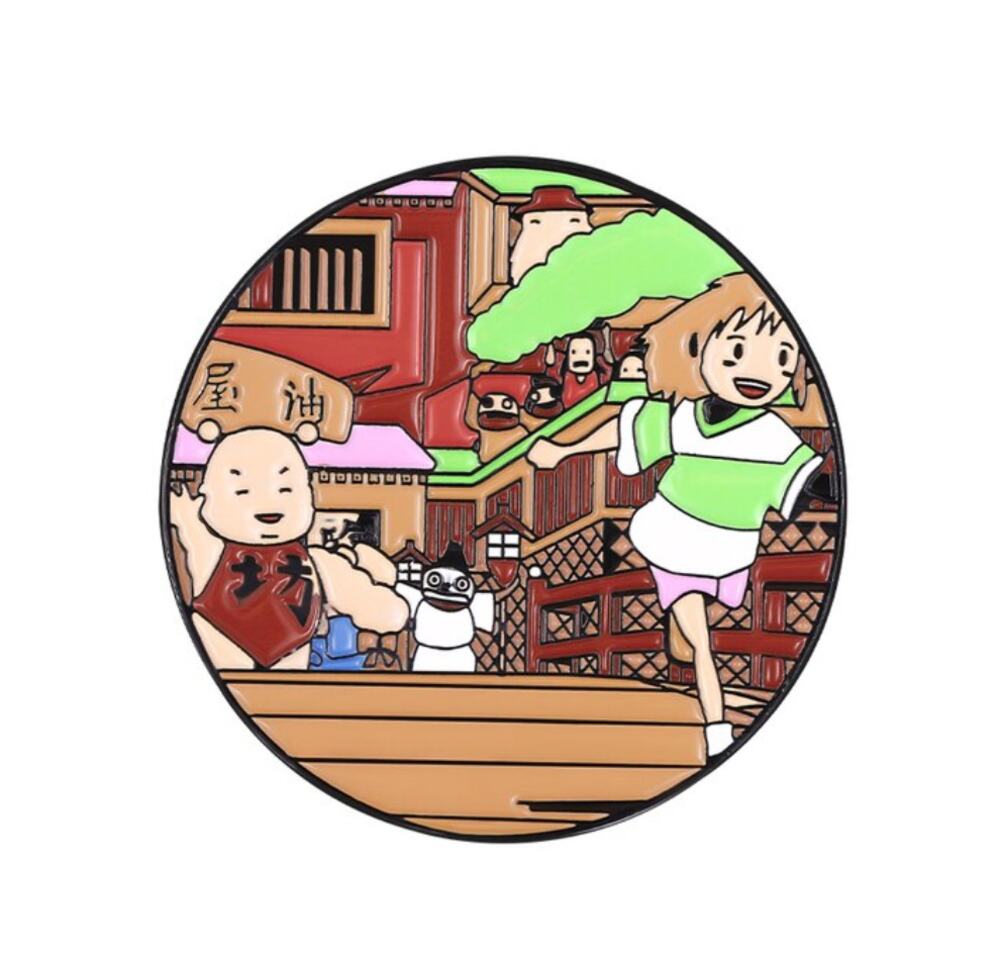 Spirited Away Enamel Pins 219-1